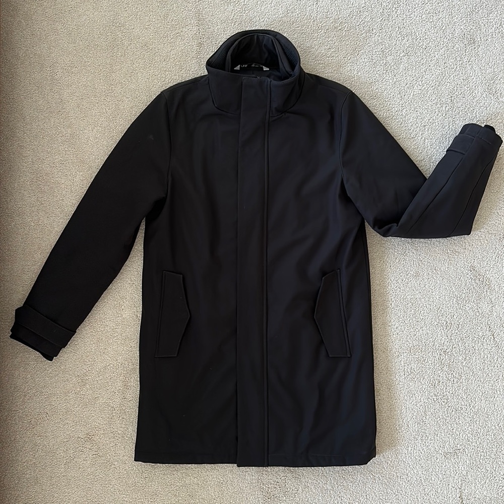 Zara black coat | size:S ( mex:38)